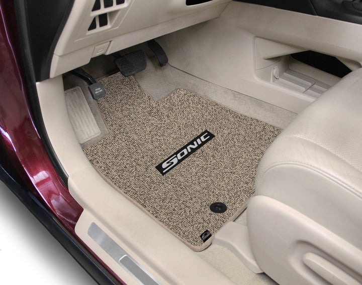 Example of Berber floor mat installed