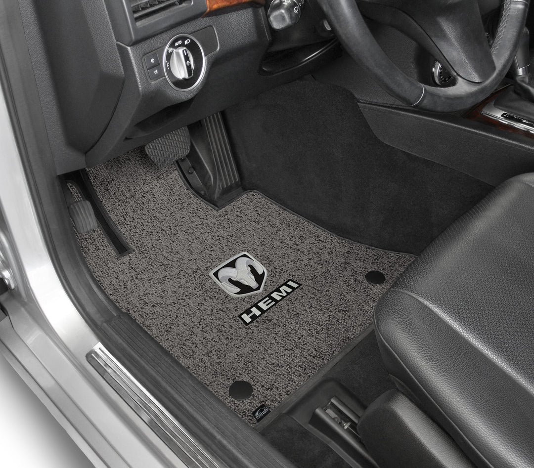 Example of Berber floor mat installed