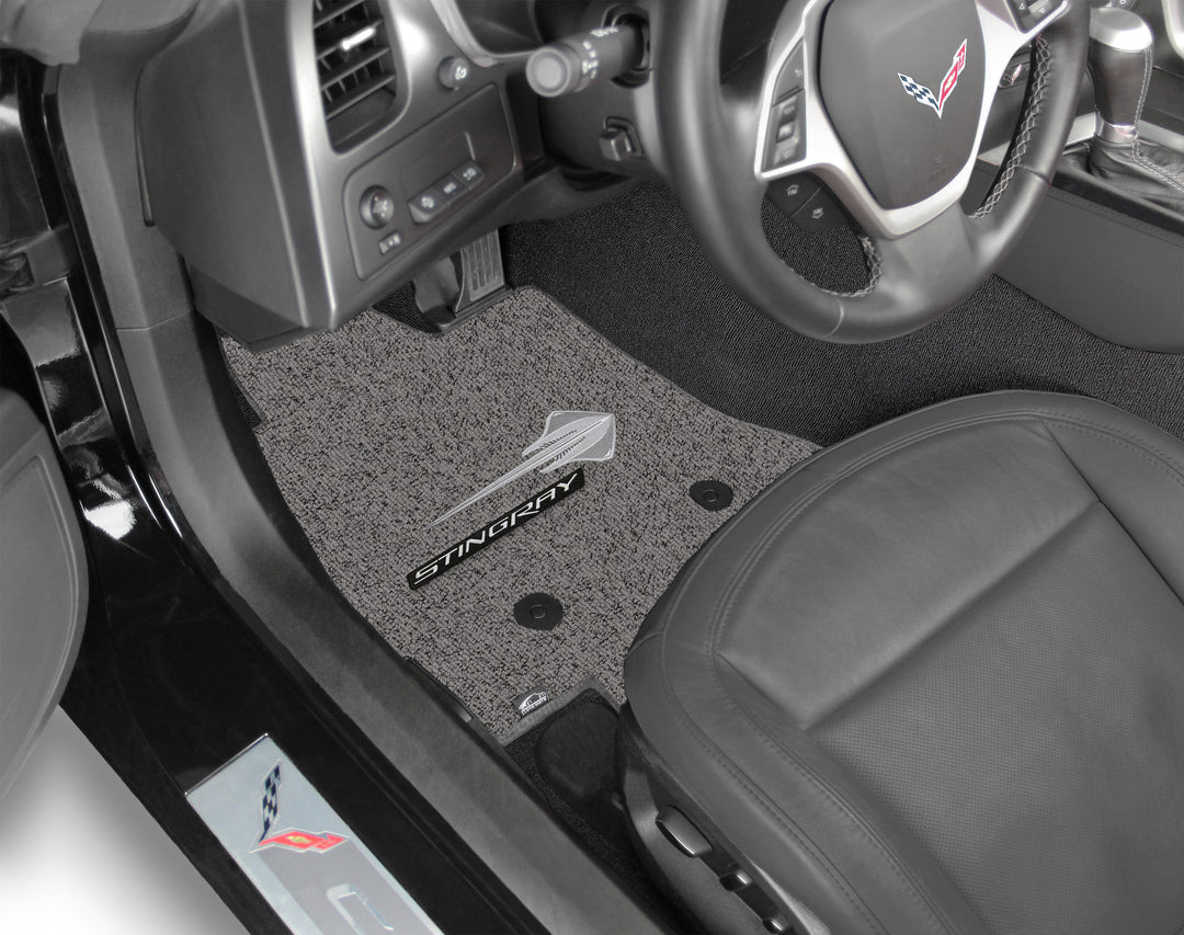 Example of Berber floor mat installed