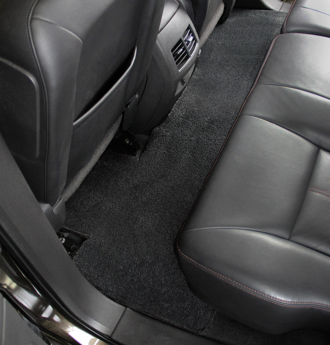 Example of Luxe floor mat installed