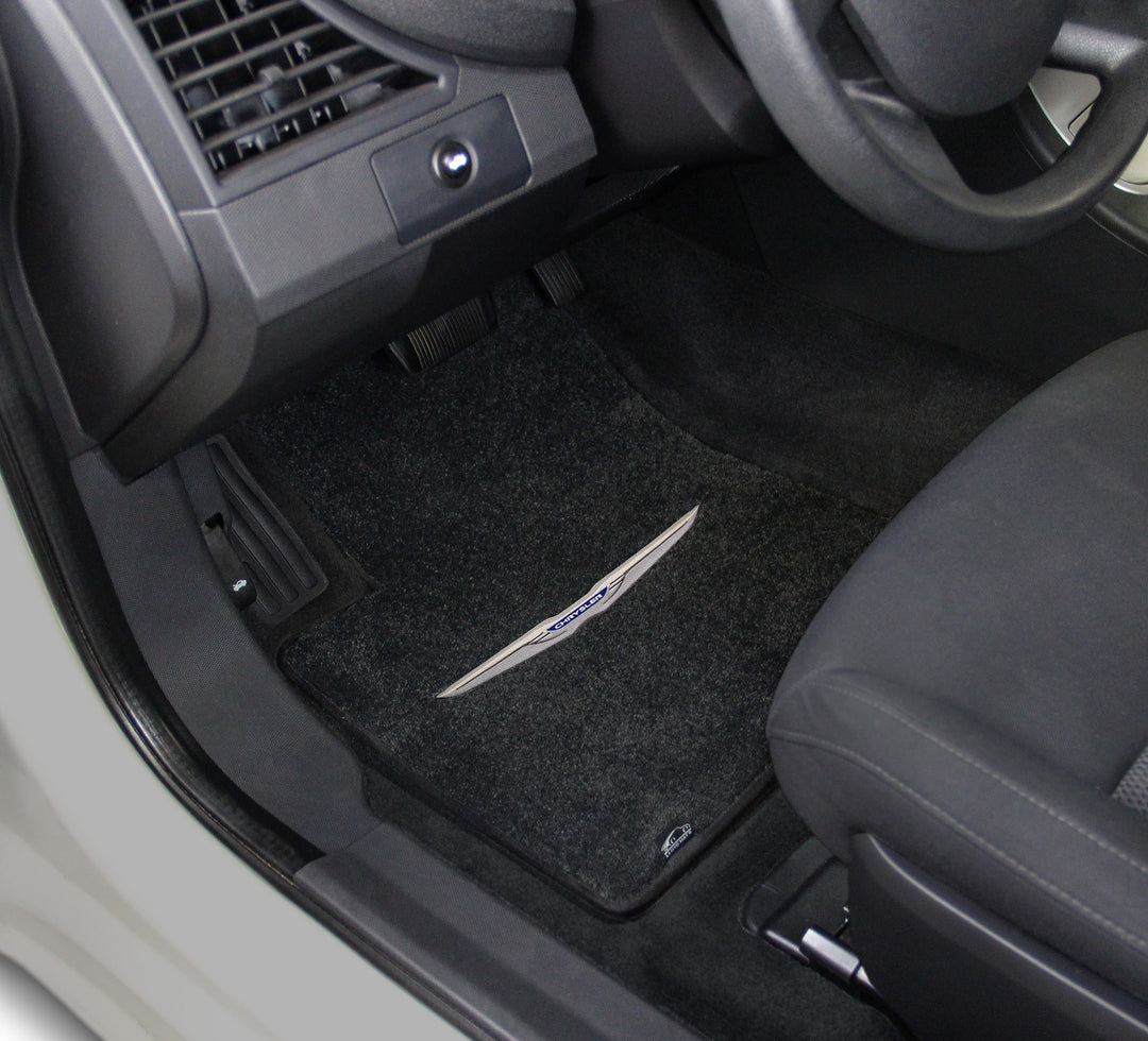 Example of Luxe floor mat installed