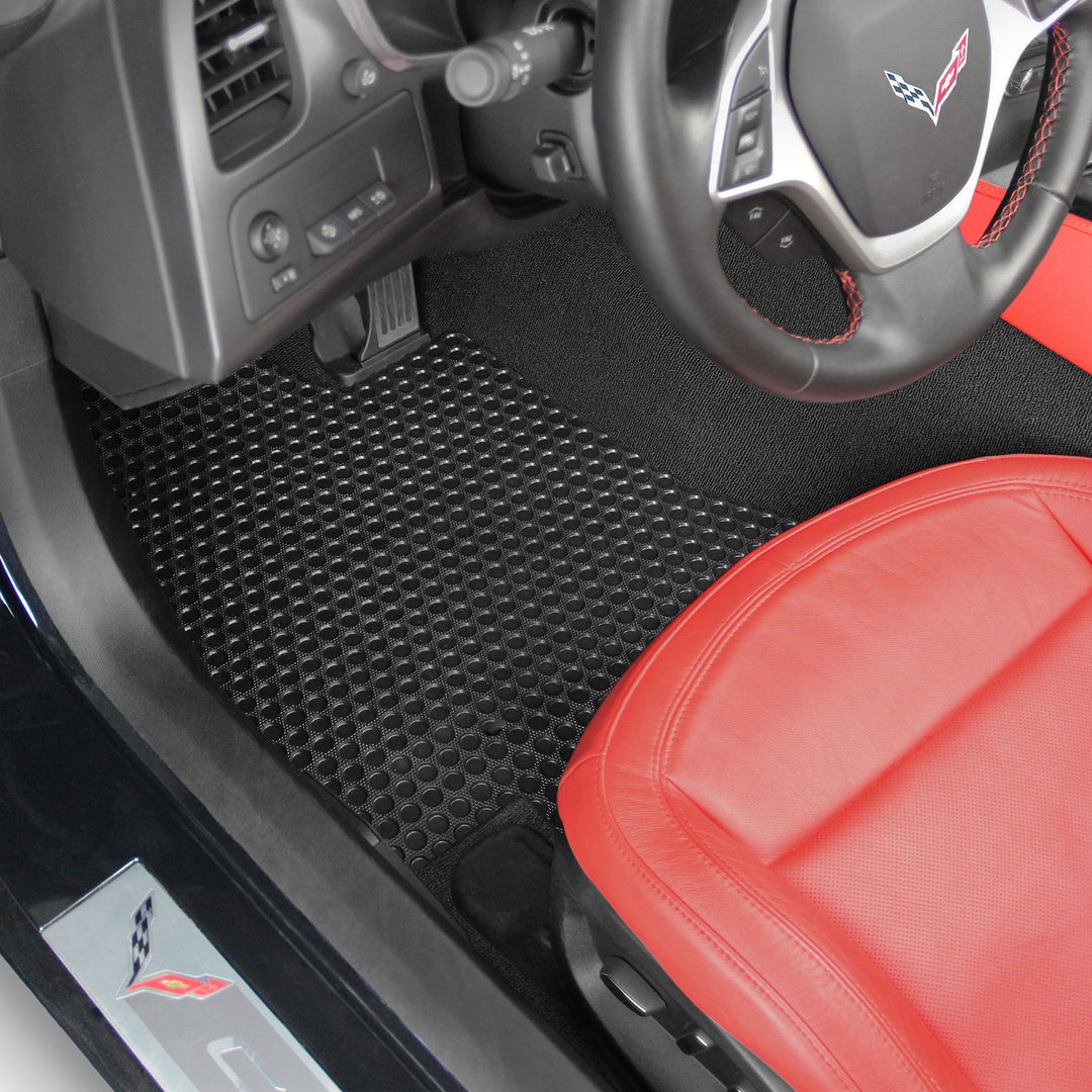 Example of RubberTite floor mat installed