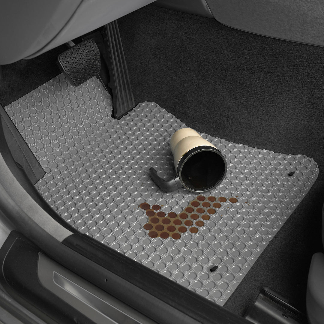 Example of RubberTite floor mat installed