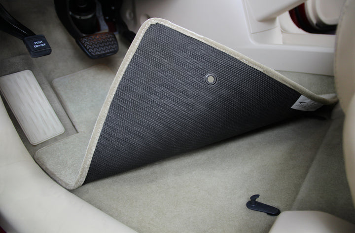 Photo of floor mats installed