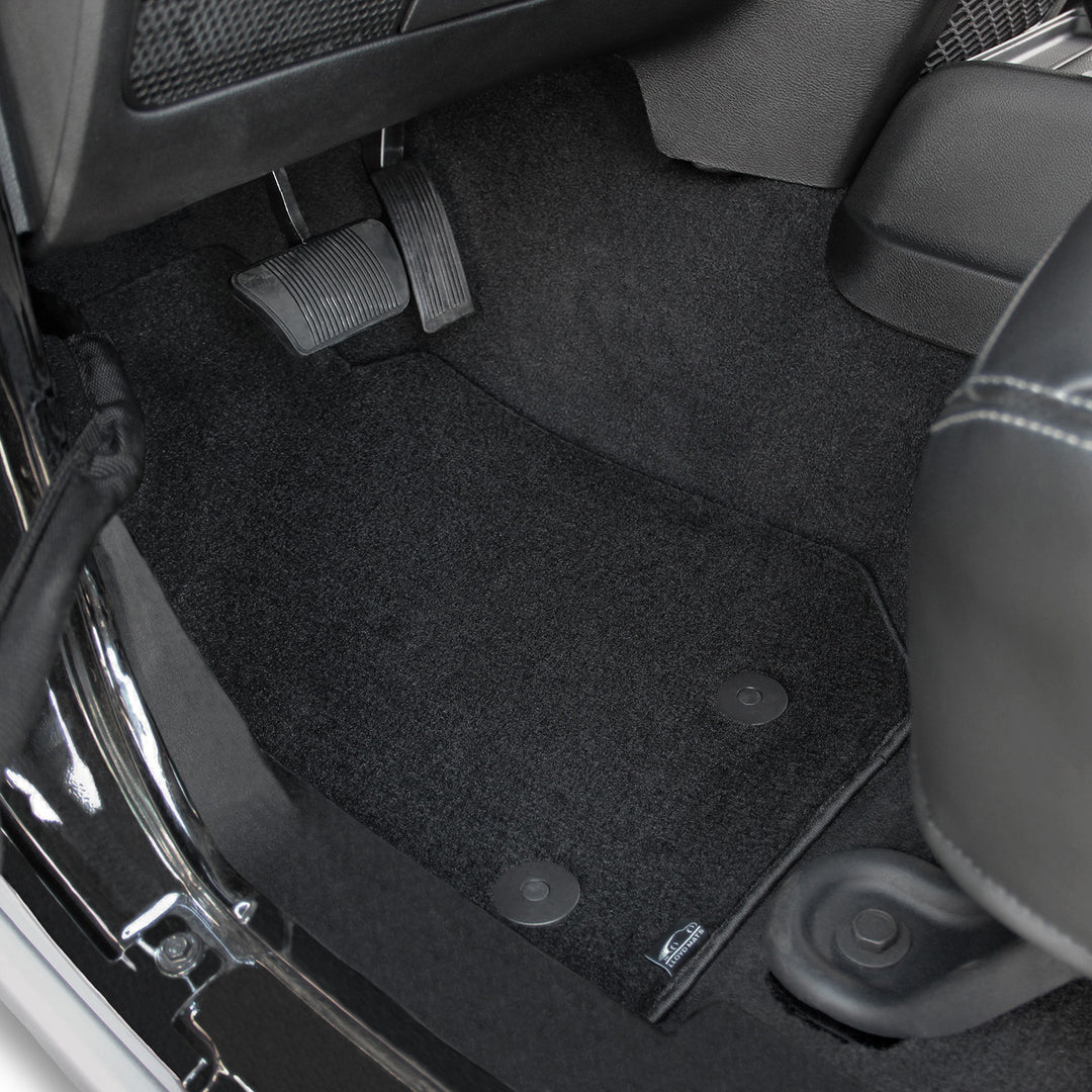 Example of Velourtex floor mat installed